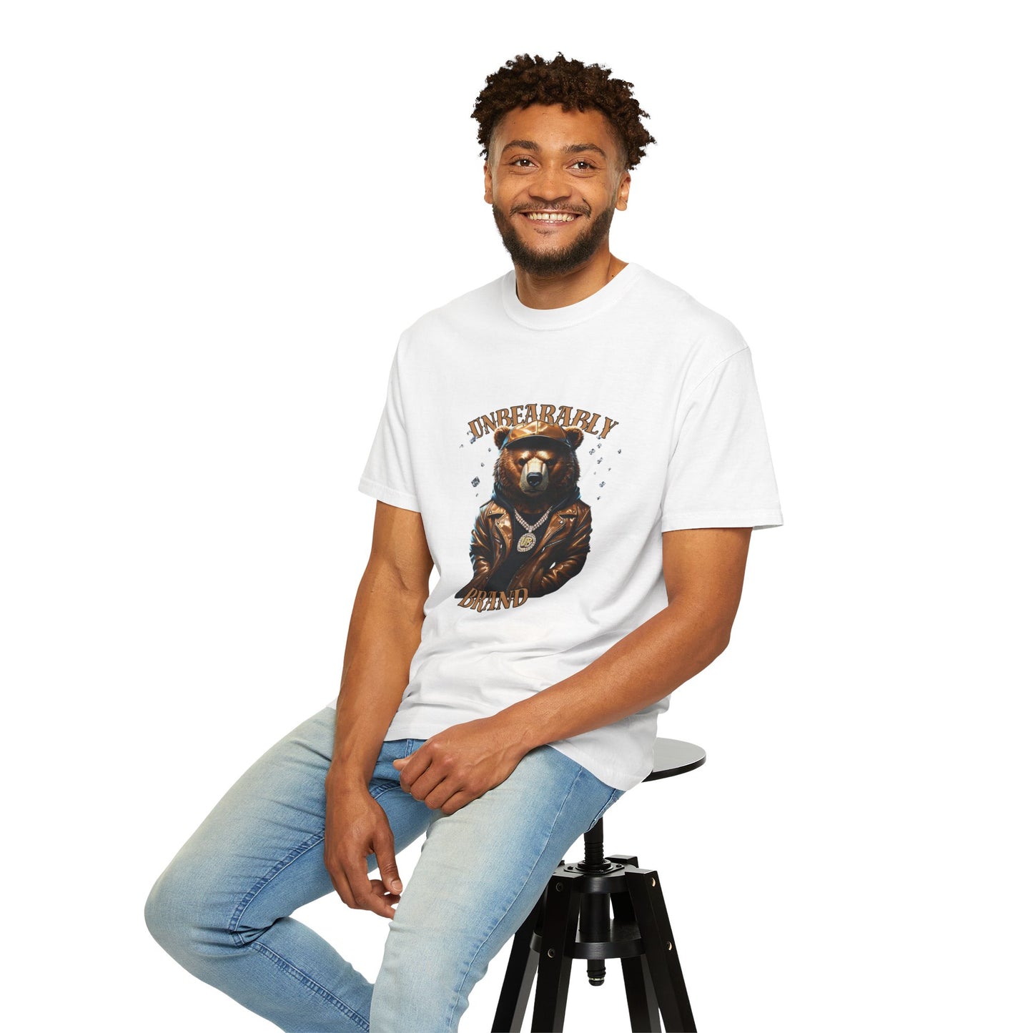 Chill Bear Graphic T-Shirt - Unisex Vintage Style