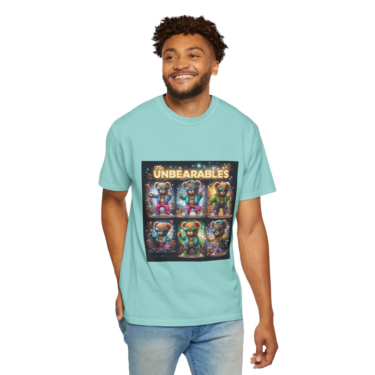 The Unbearables Graphic Unisex T-Shirt - Fun & Colorful Bear Design