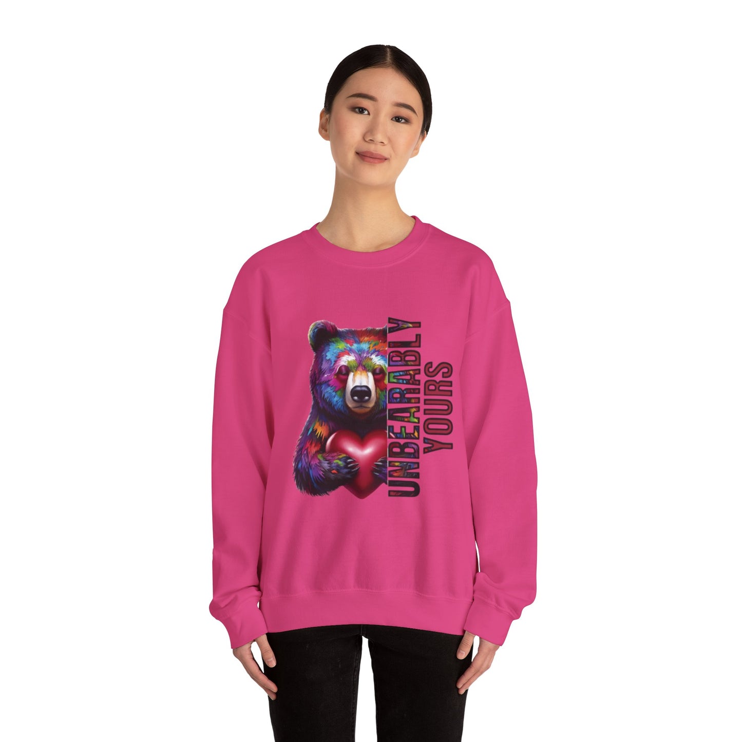 Valentines Day Unisex Sweatshirt - Unbearably Yours