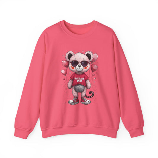 UnBEARably Yours Graphic Sweatshirt for Cozy Love Days