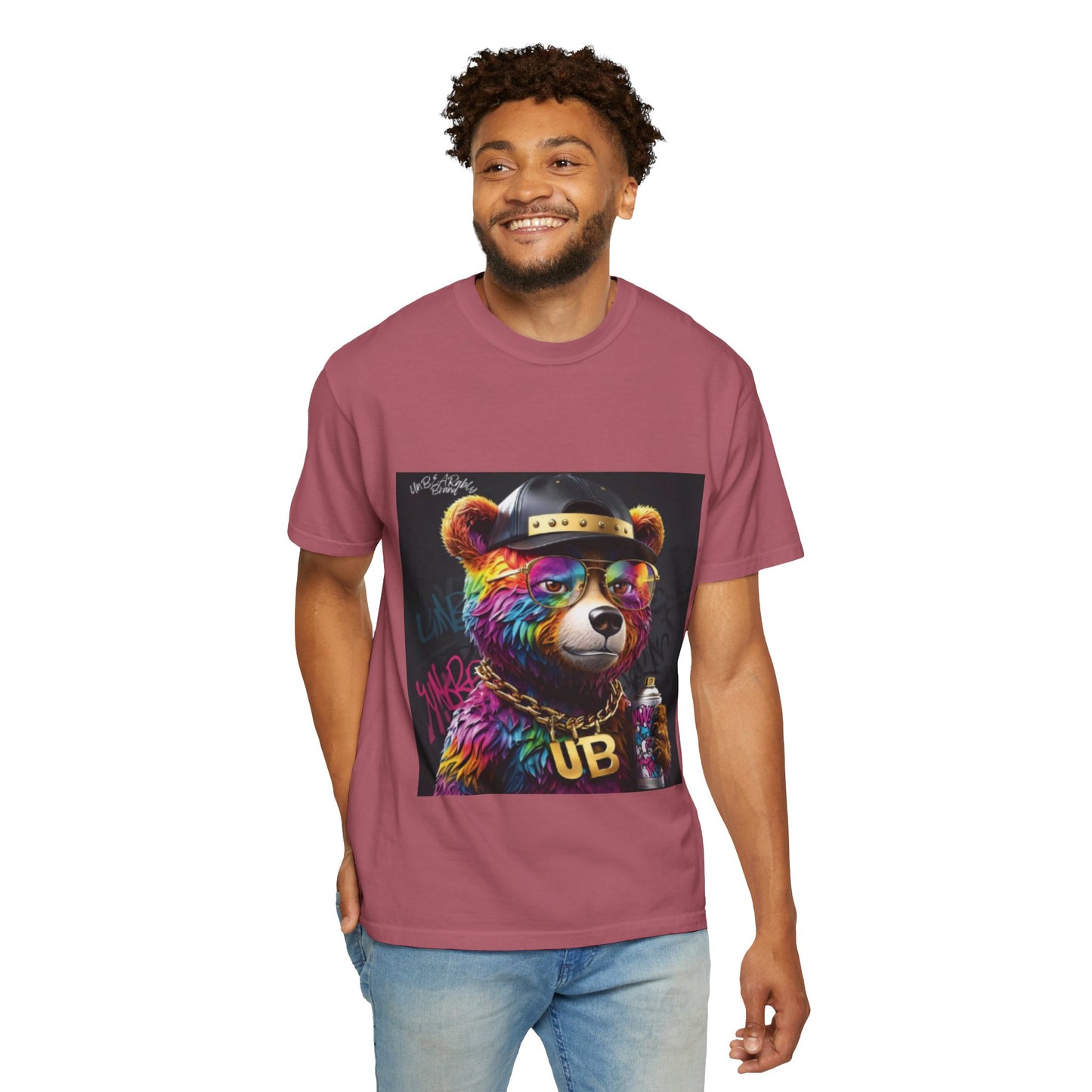 Vibrant Bear Graphic Unisex T-shirt - Urban Style