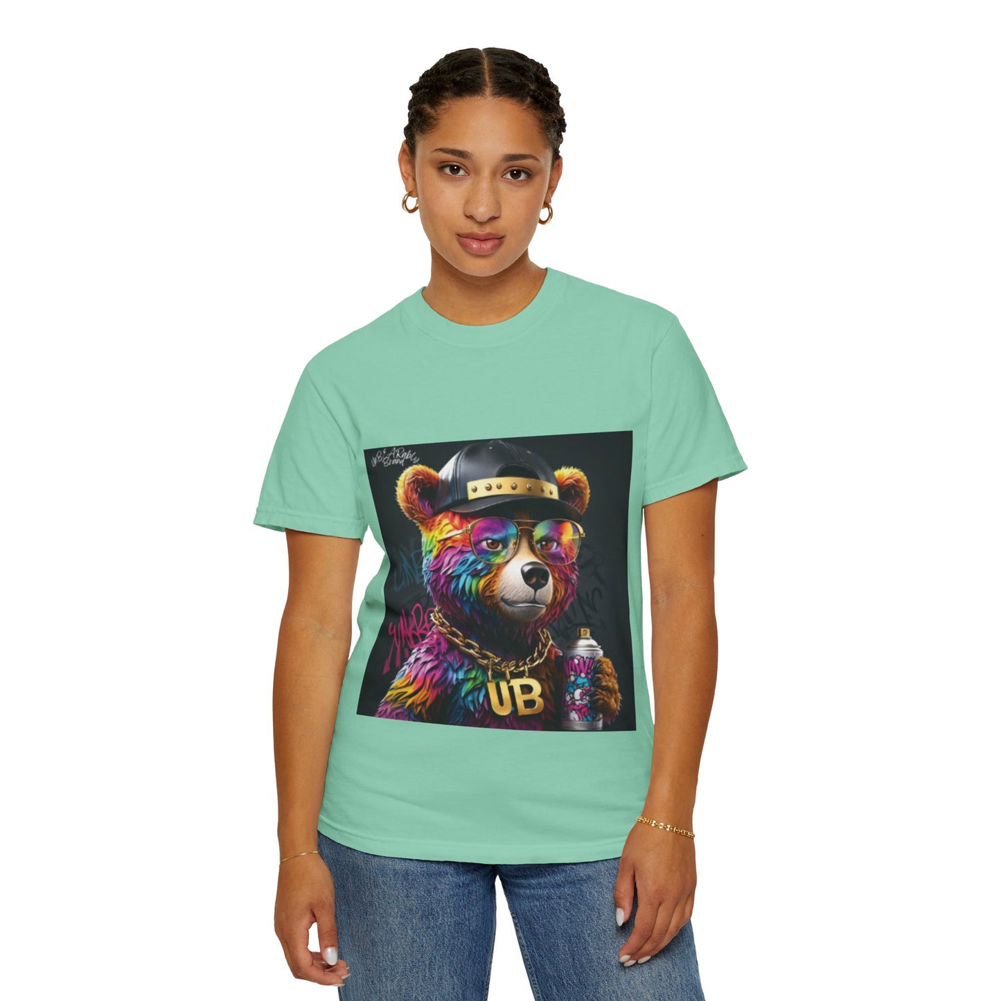 Vibrant Bear Graphic Unisex T-shirt - Urban Style