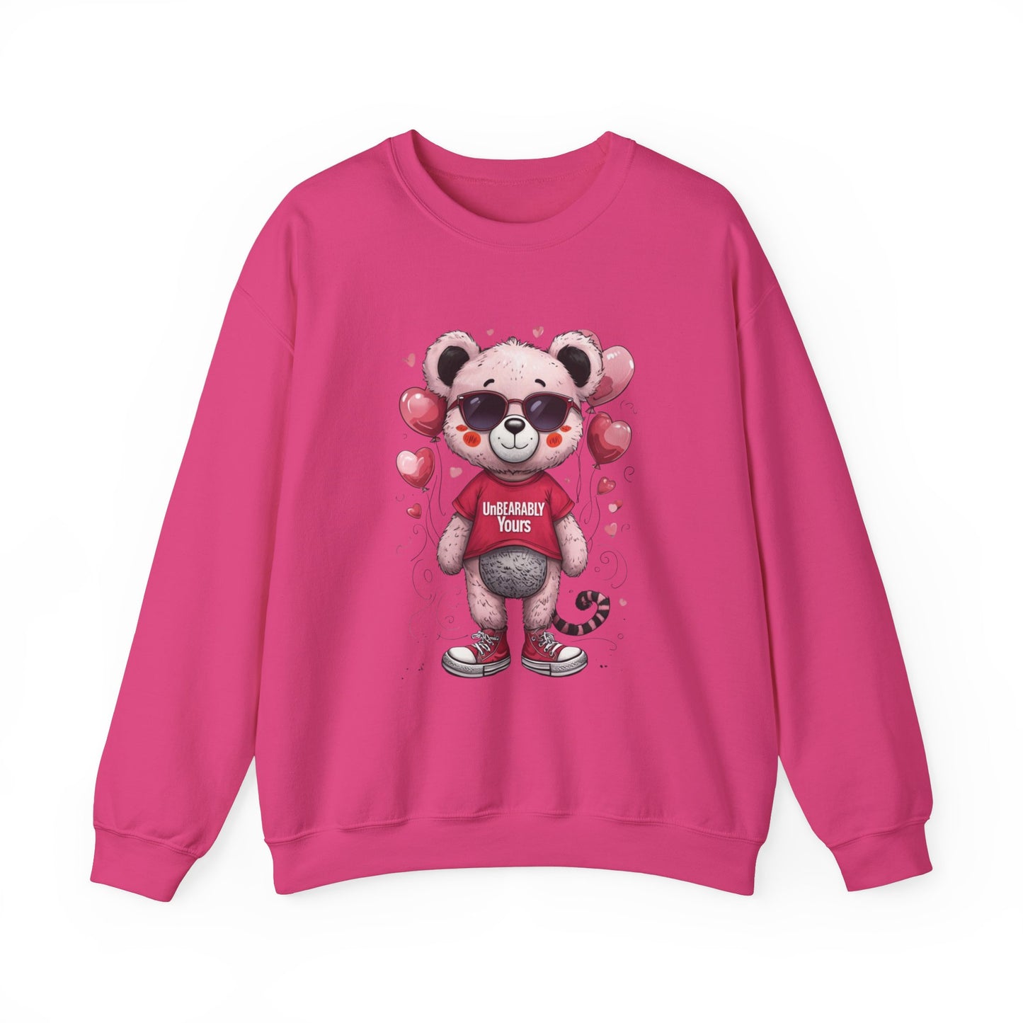 UnBEARably Yours Graphic Sweatshirt for Cozy Love Days