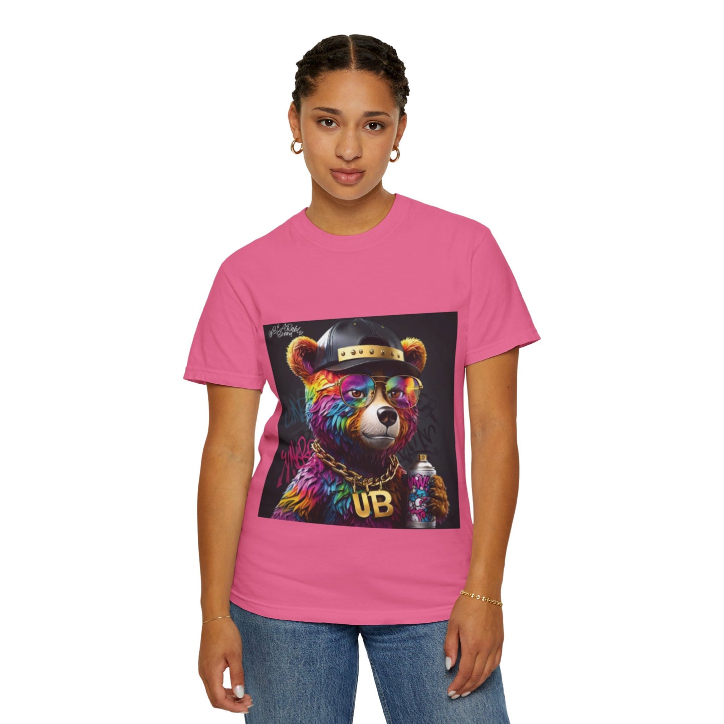 Vibrant Bear Graphic Unisex T-shirt - Urban Style