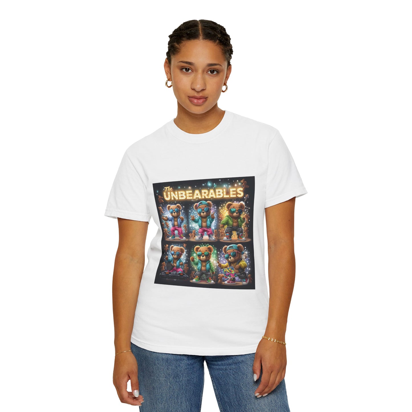 The Unbearables Graphic Unisex T-Shirt - Fun & Colorful Bear Design