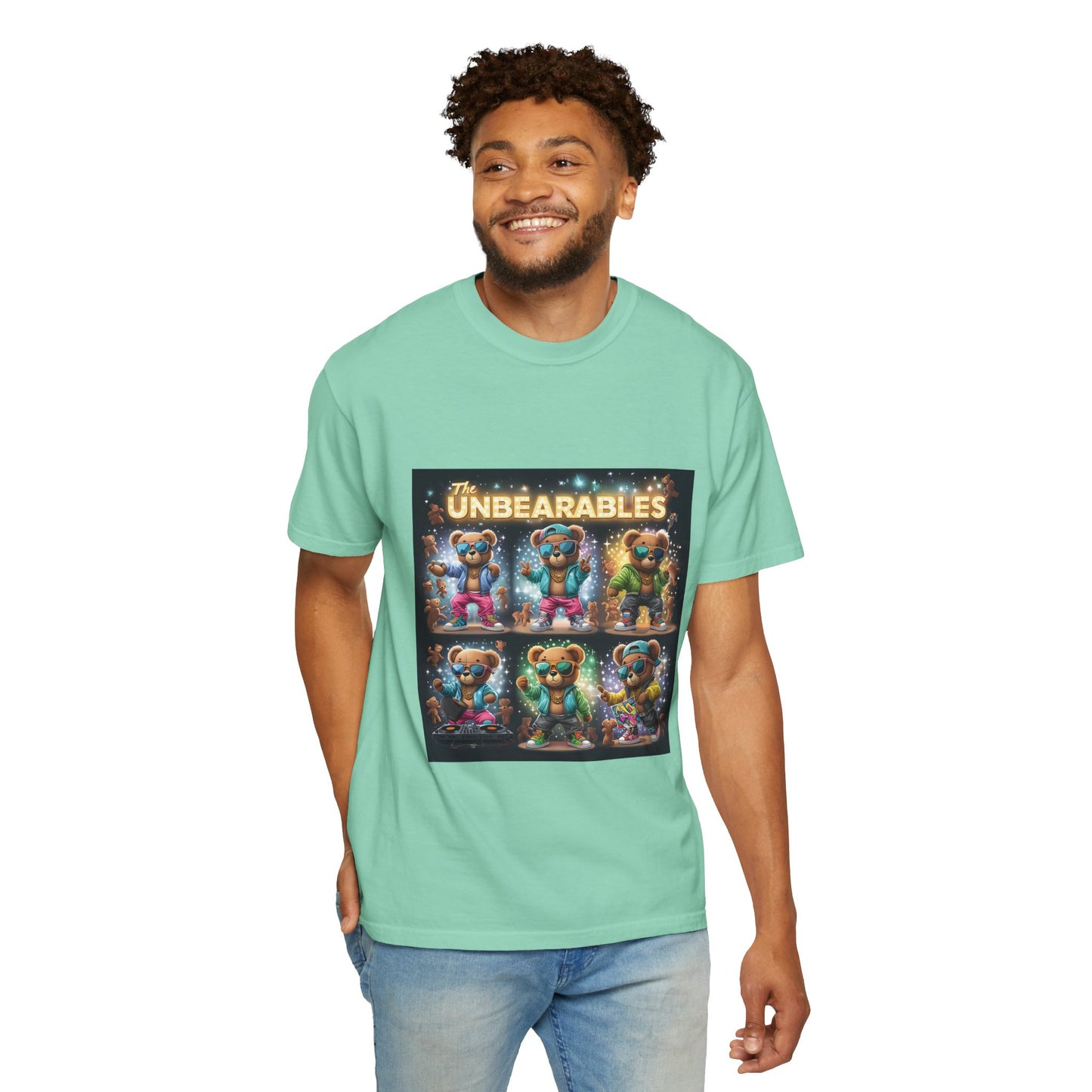 The Unbearables Graphic Unisex T-Shirt - Fun & Colorful Bear Design