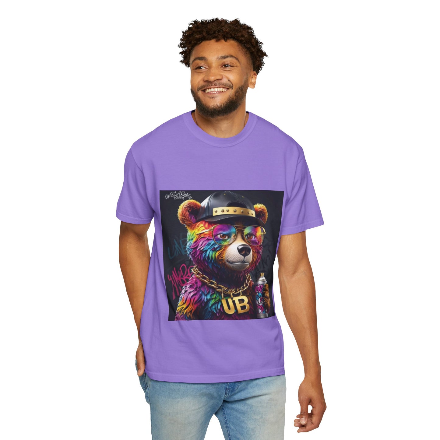 Vibrant Bear Graphic Unisex T-shirt - Urban Style