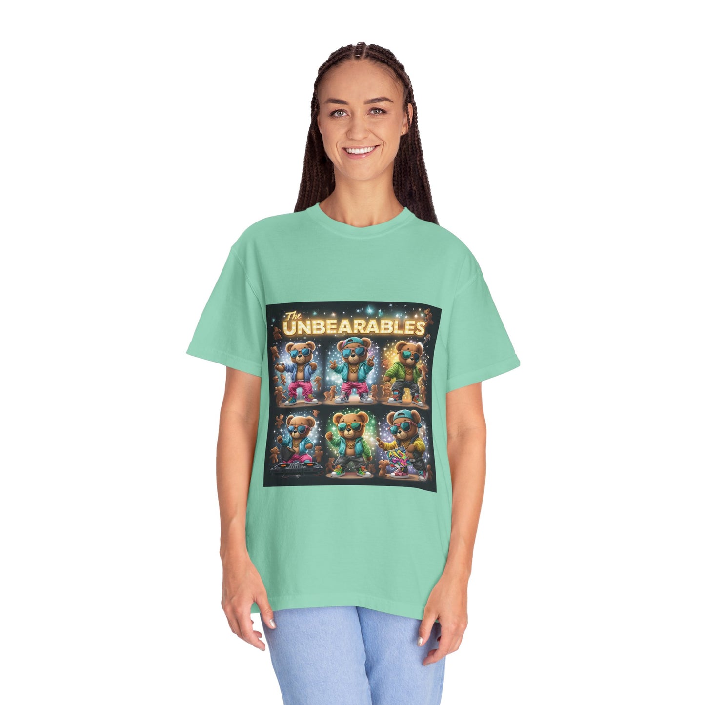 The Unbearables Graphic Unisex T-Shirt - Fun & Colorful Bear Design