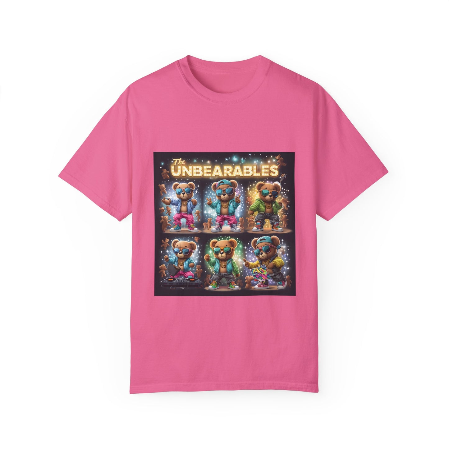 The Unbearables Graphic Unisex T-Shirt - Fun & Colorful Bear Design