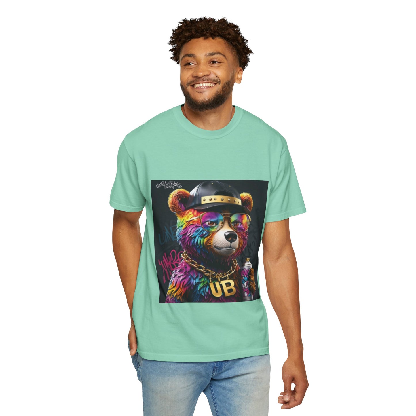 Vibrant Bear Graphic Unisex T-shirt - Urban Style