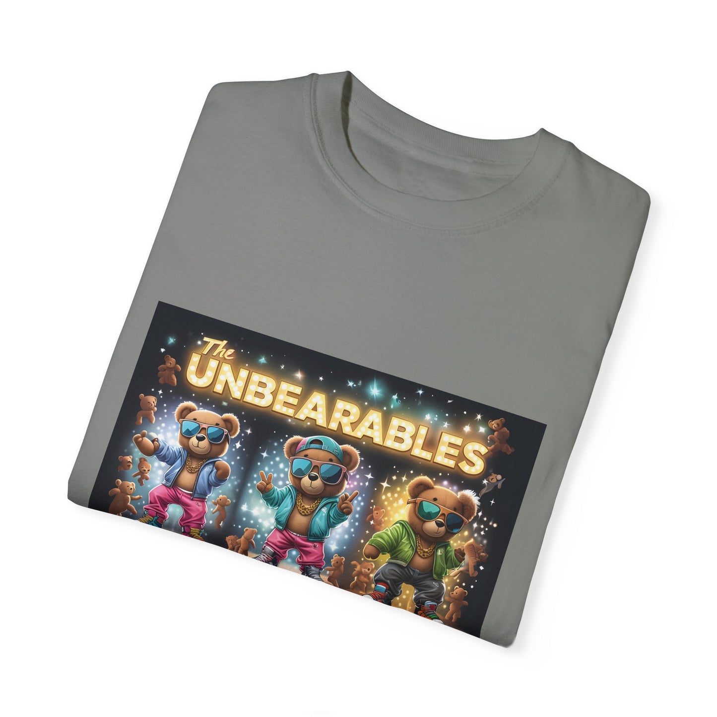 The Unbearables Graphic Unisex T-Shirt - Fun & Colorful Bear Design