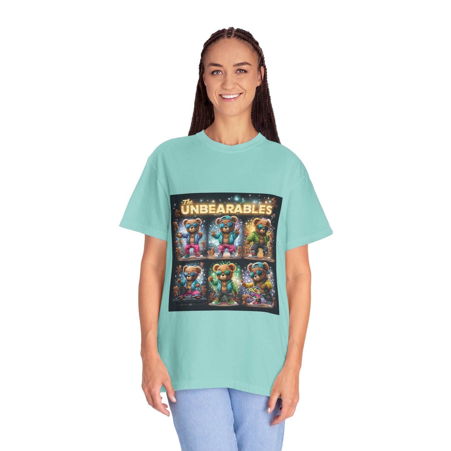 The Unbearables Graphic Unisex T-Shirt - Fun & Colorful Bear Design