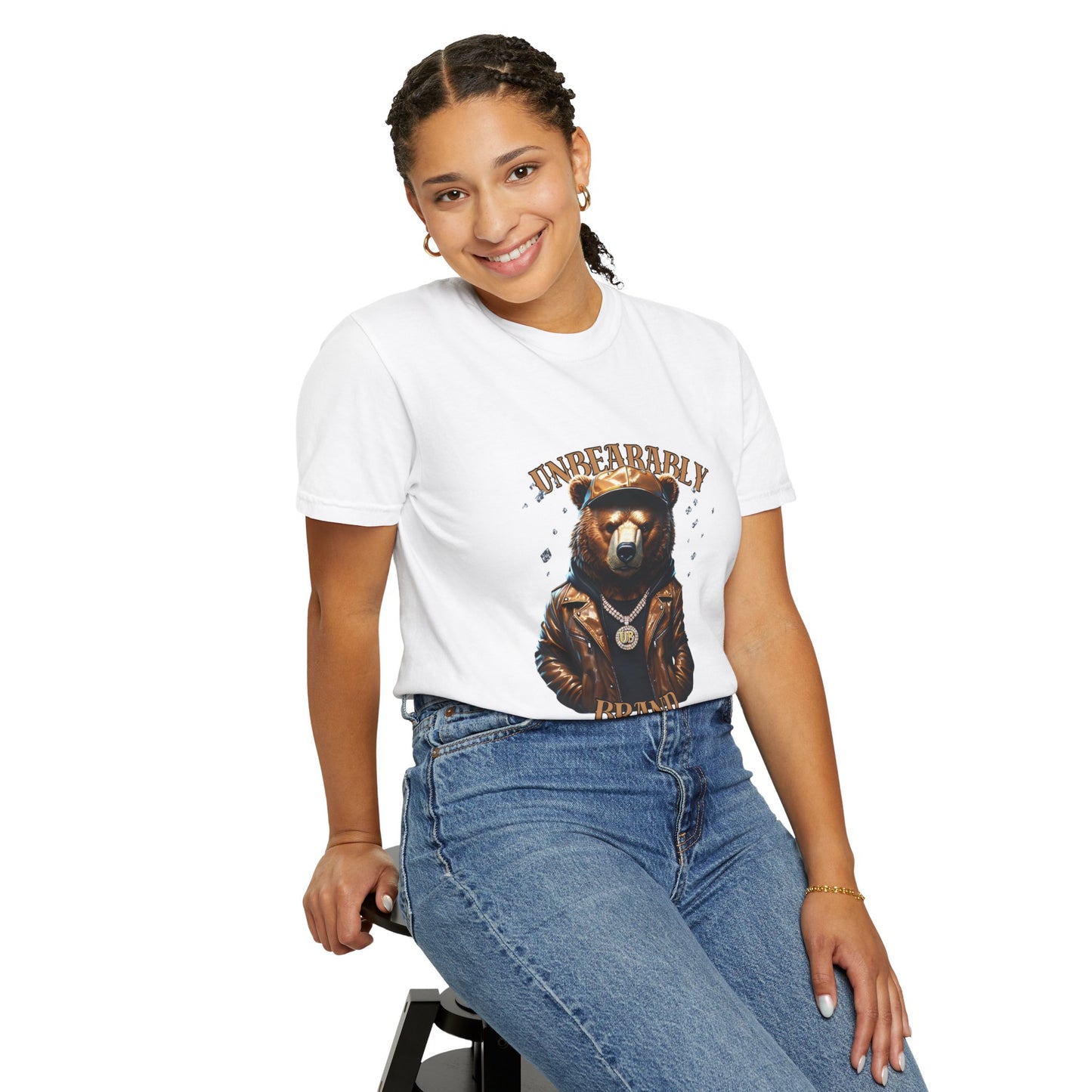 Chill Bear Graphic T-Shirt - Unisex Vintage Style