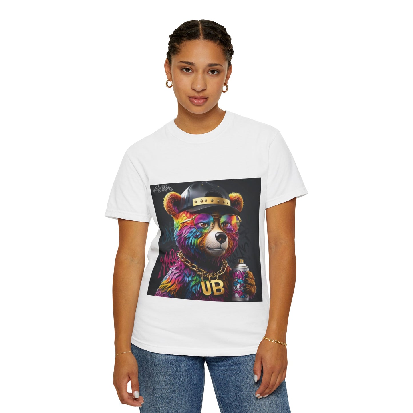 Vibrant Bear Graphic Unisex T-shirt - Urban Style