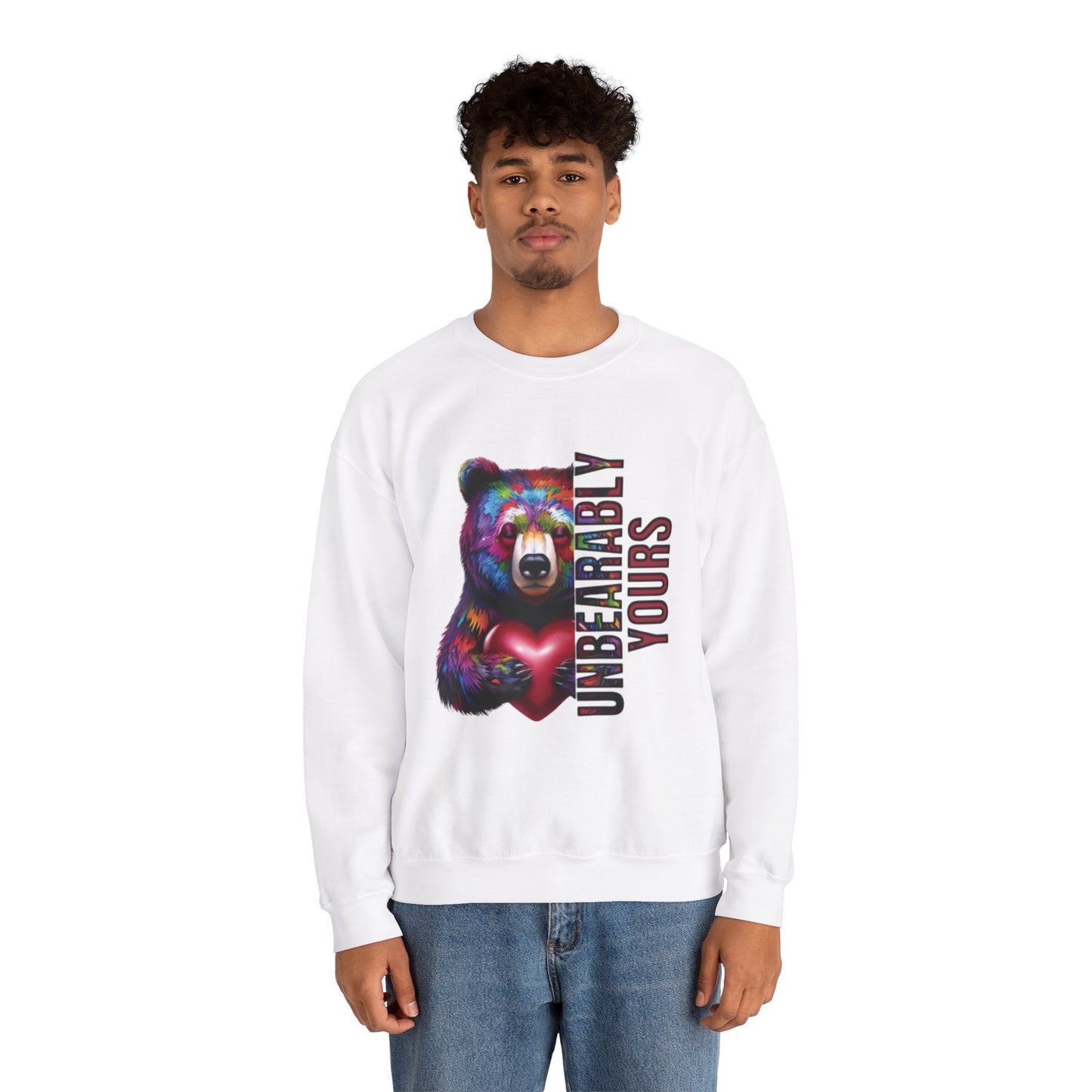 Valentines Day Unisex Sweatshirt - Unbearably Yours