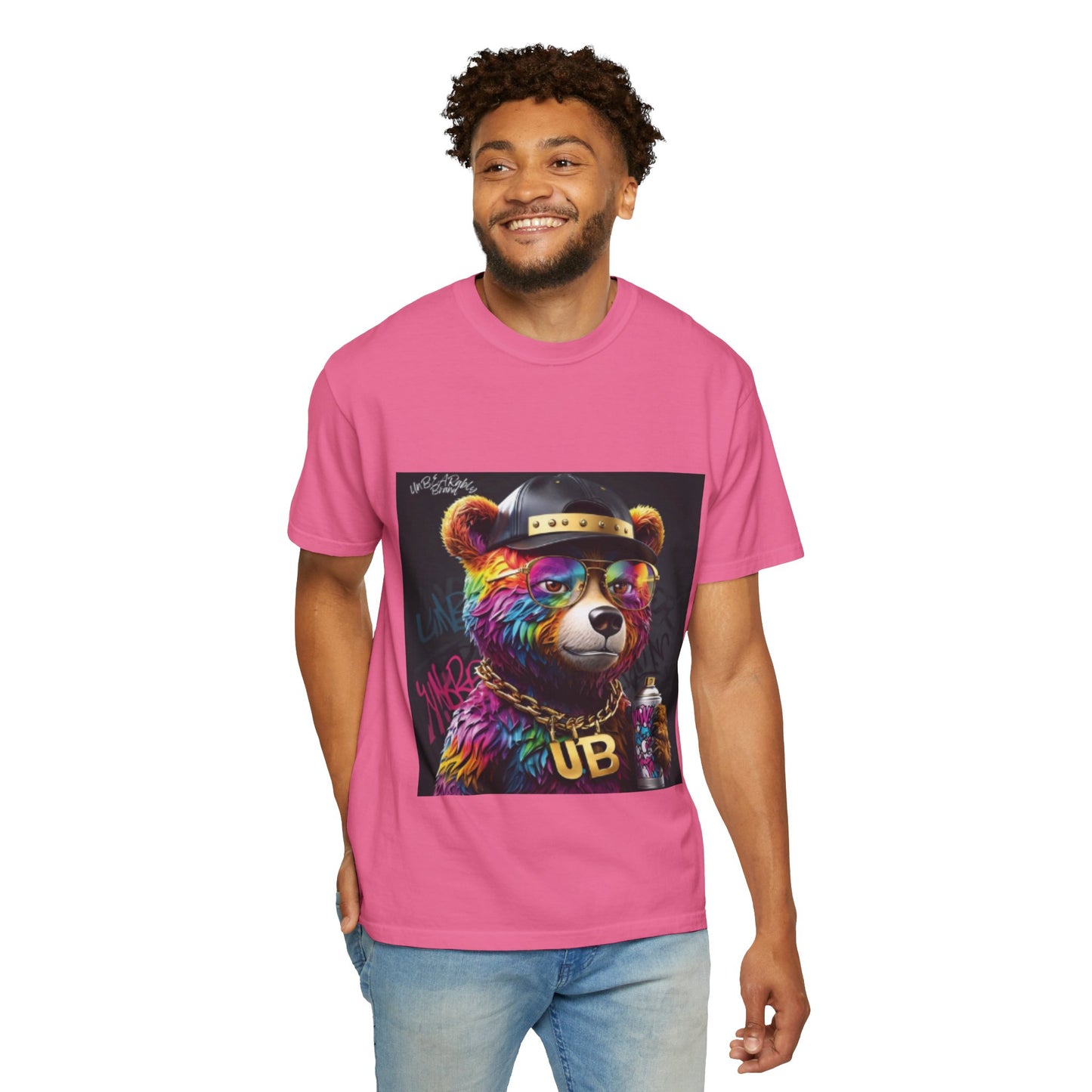 Vibrant Bear Graphic Unisex T-shirt - Urban Style