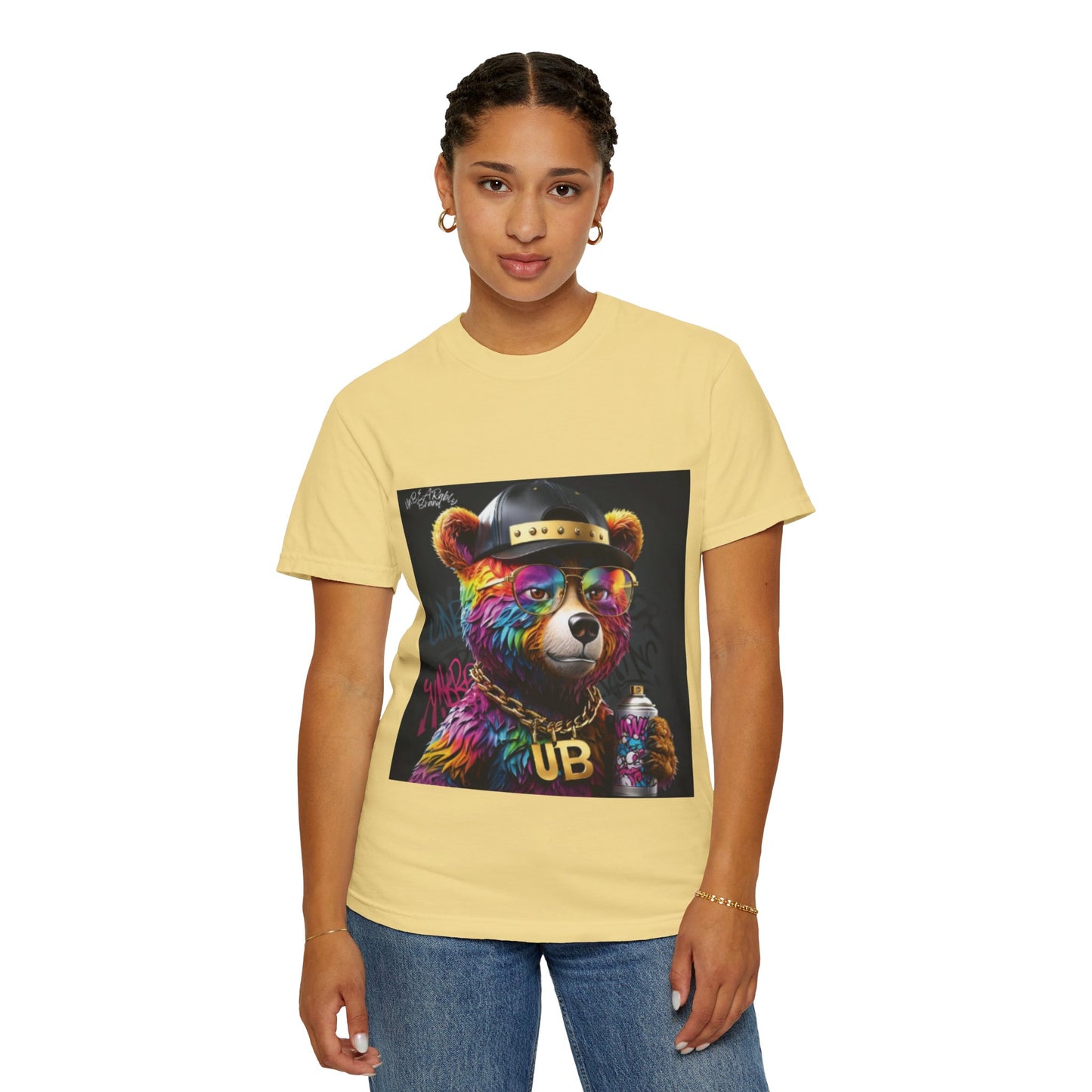 Vibrant Bear Graphic Unisex T-shirt - Urban Style