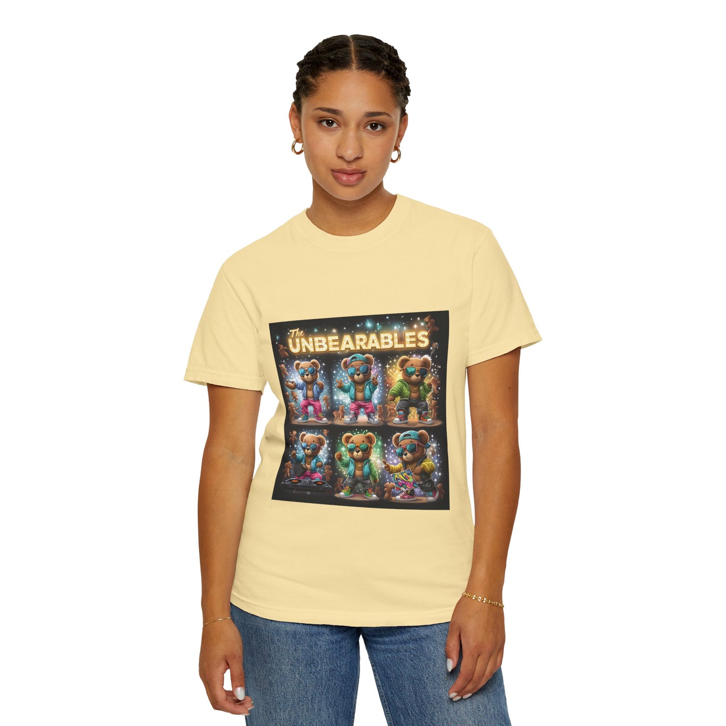 The Unbearables Graphic Unisex T-Shirt - Fun & Colorful Bear Design