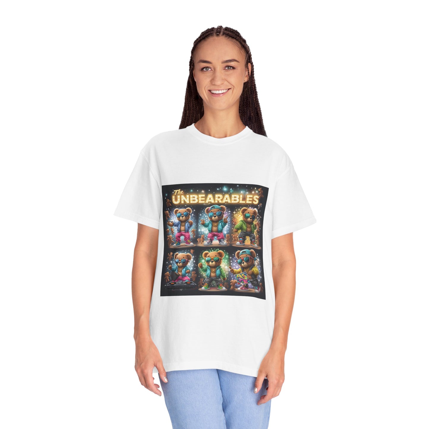 The Unbearables Graphic Unisex T-Shirt - Fun & Colorful Bear Design