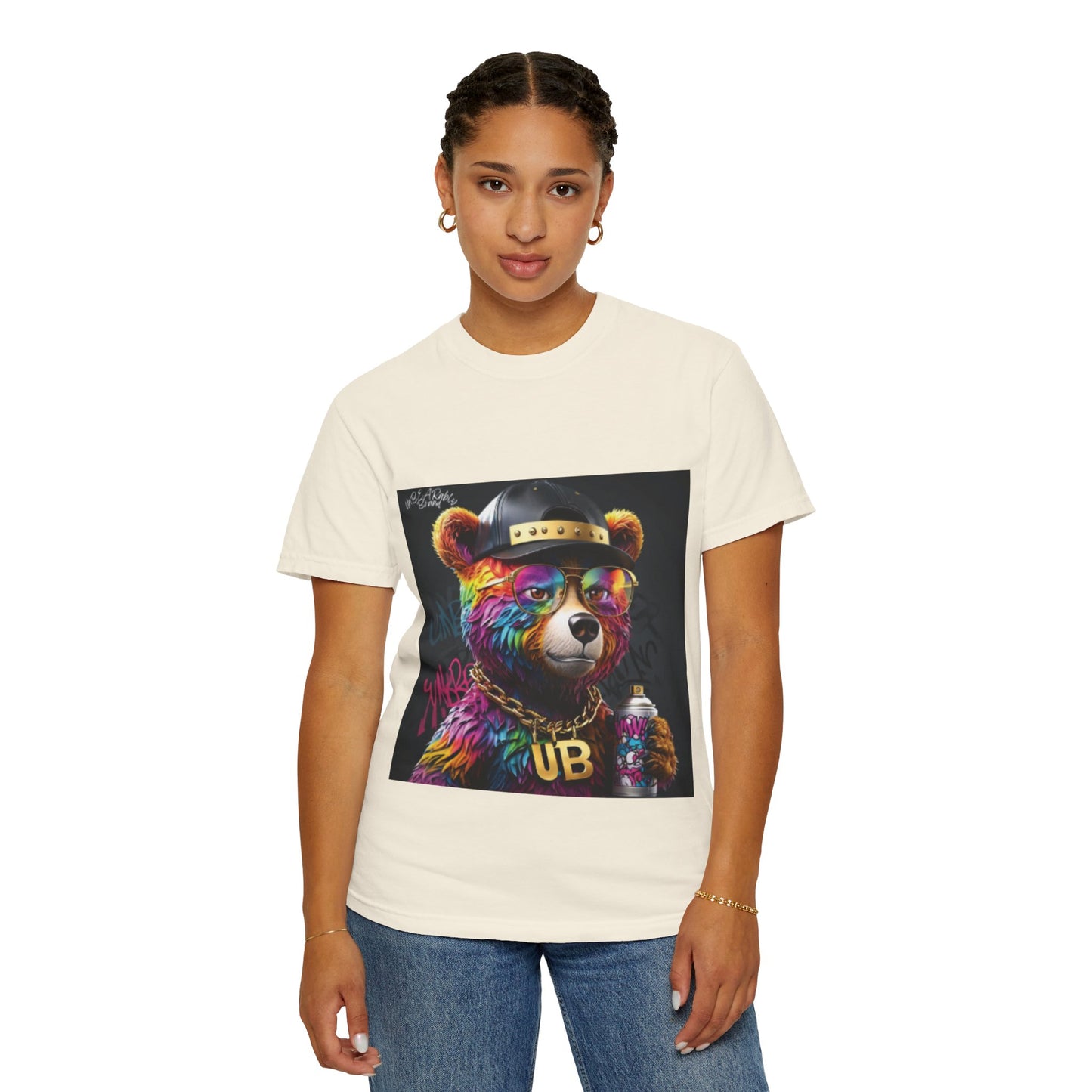 Vibrant Bear Graphic Unisex T-shirt - Urban Style