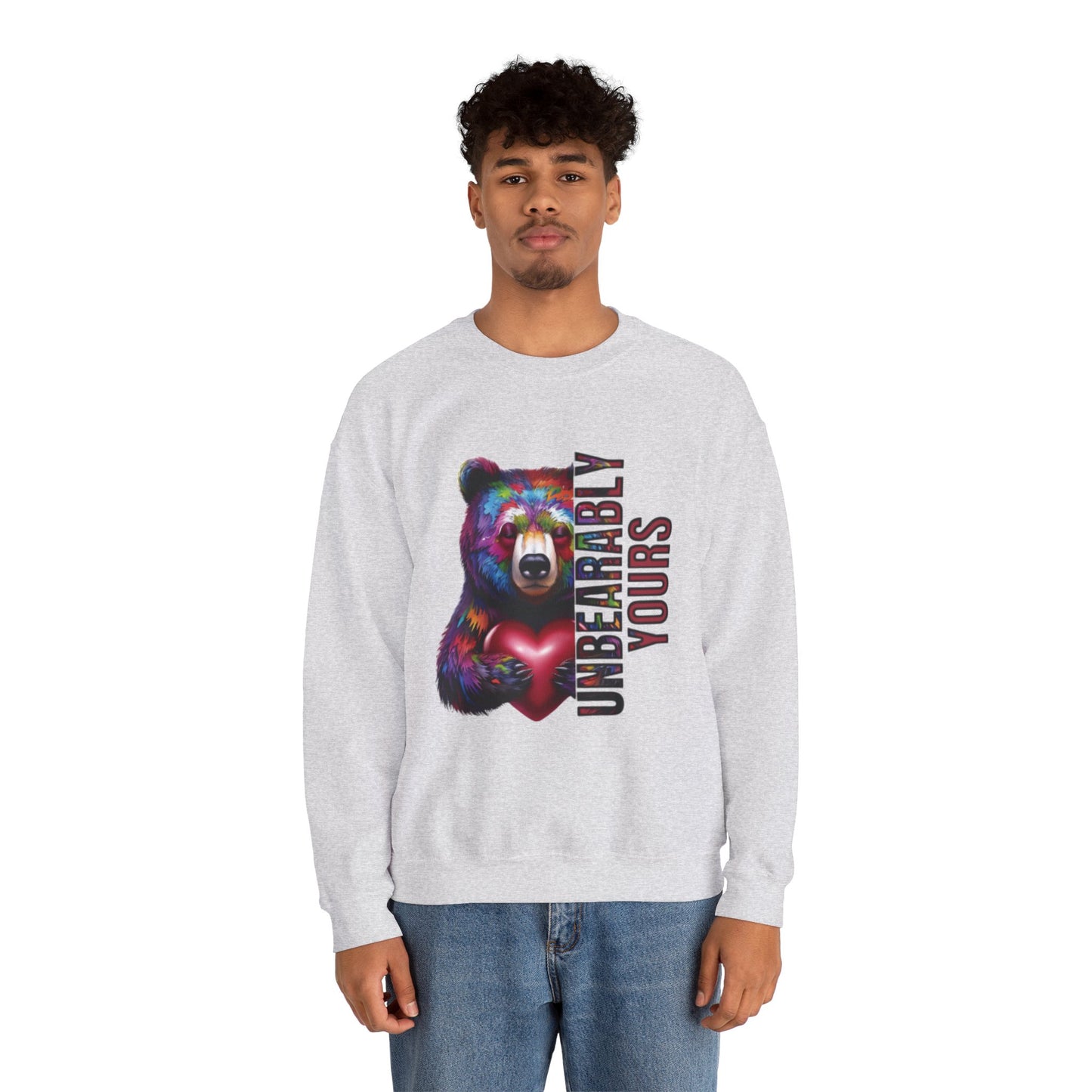 Valentines Day Unisex Sweatshirt - Unbearably Yours