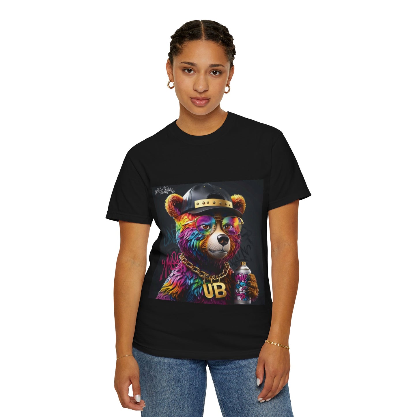 Vibrant Bear Graphic Unisex T-shirt - Urban Style