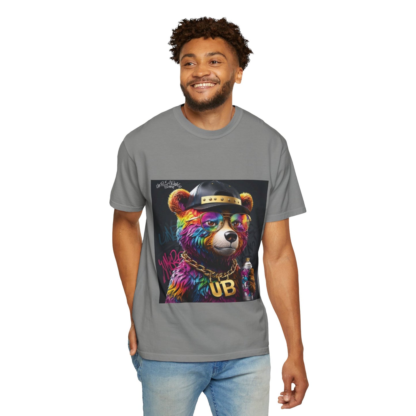 Vibrant Bear Graphic Unisex T-shirt - Urban Style