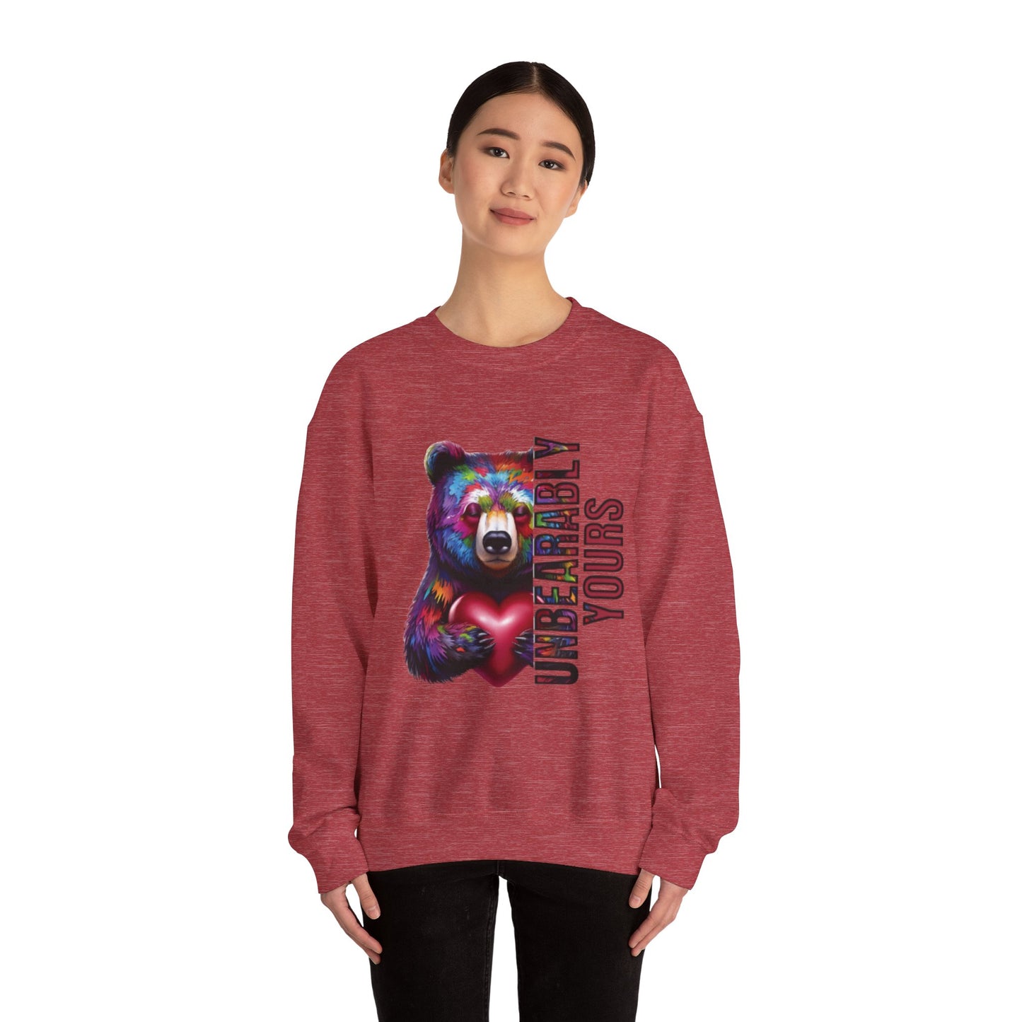 Valentines Day Unisex Sweatshirt - Unbearably Yours