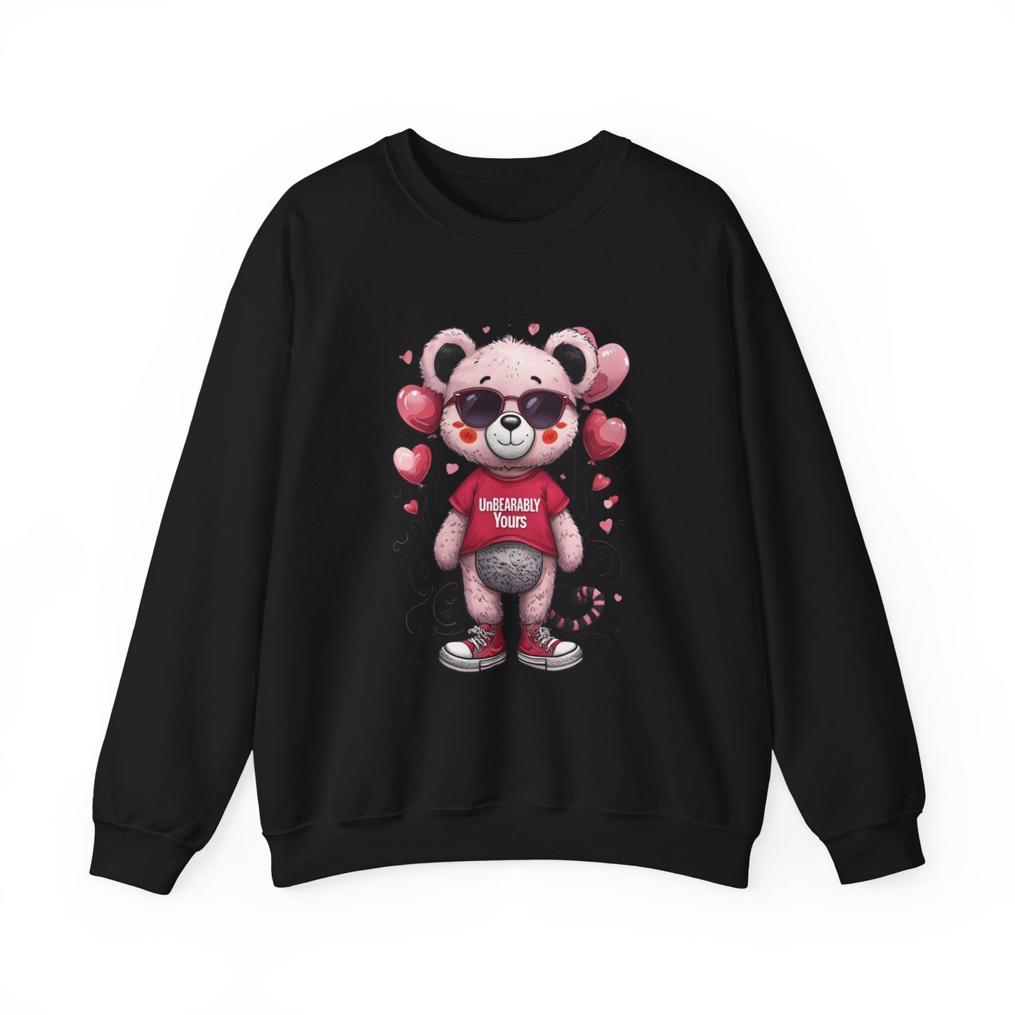 UnBEARably Yours Graphic Sweatshirt for Cozy Love Days