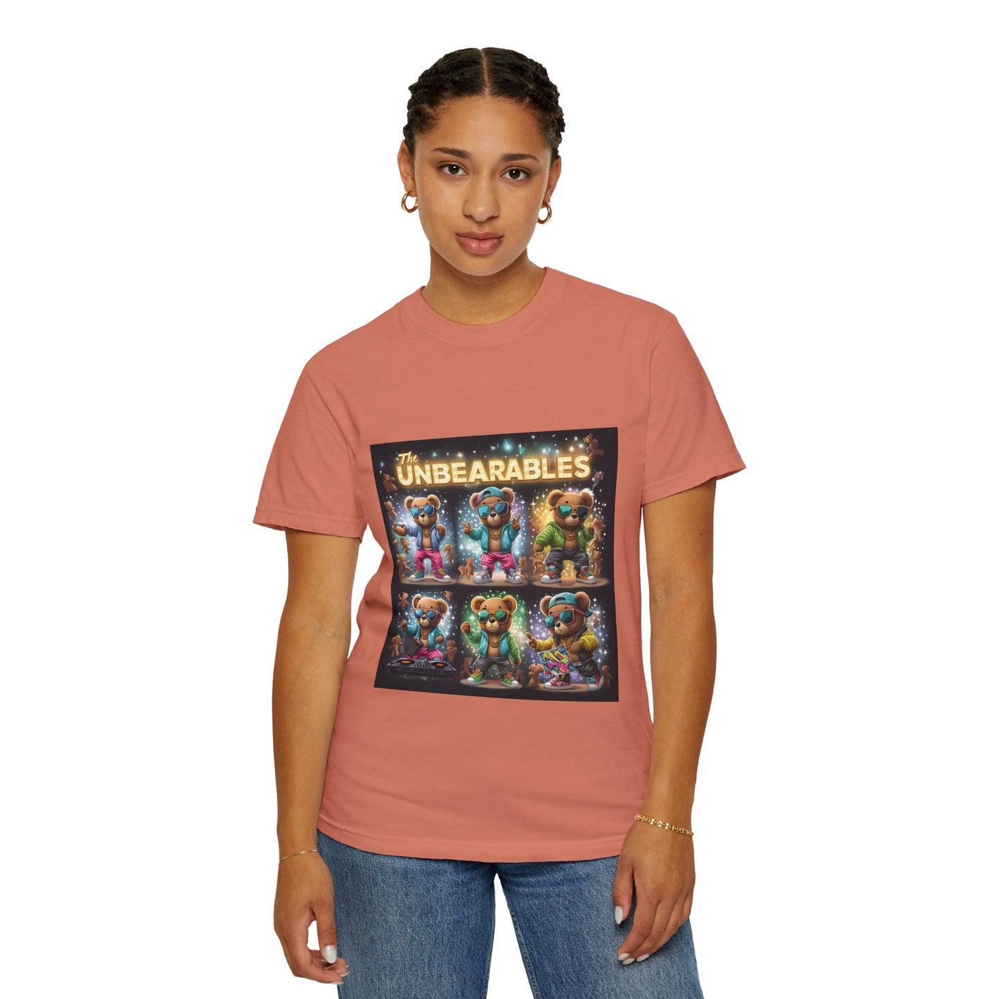 The Unbearables Graphic Unisex T-Shirt - Fun & Colorful Bear Design