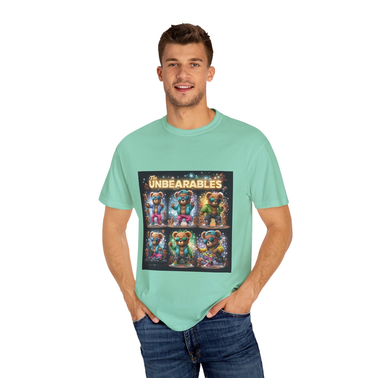 The Unbearables Graphic Unisex T-Shirt - Fun & Colorful Bear Design