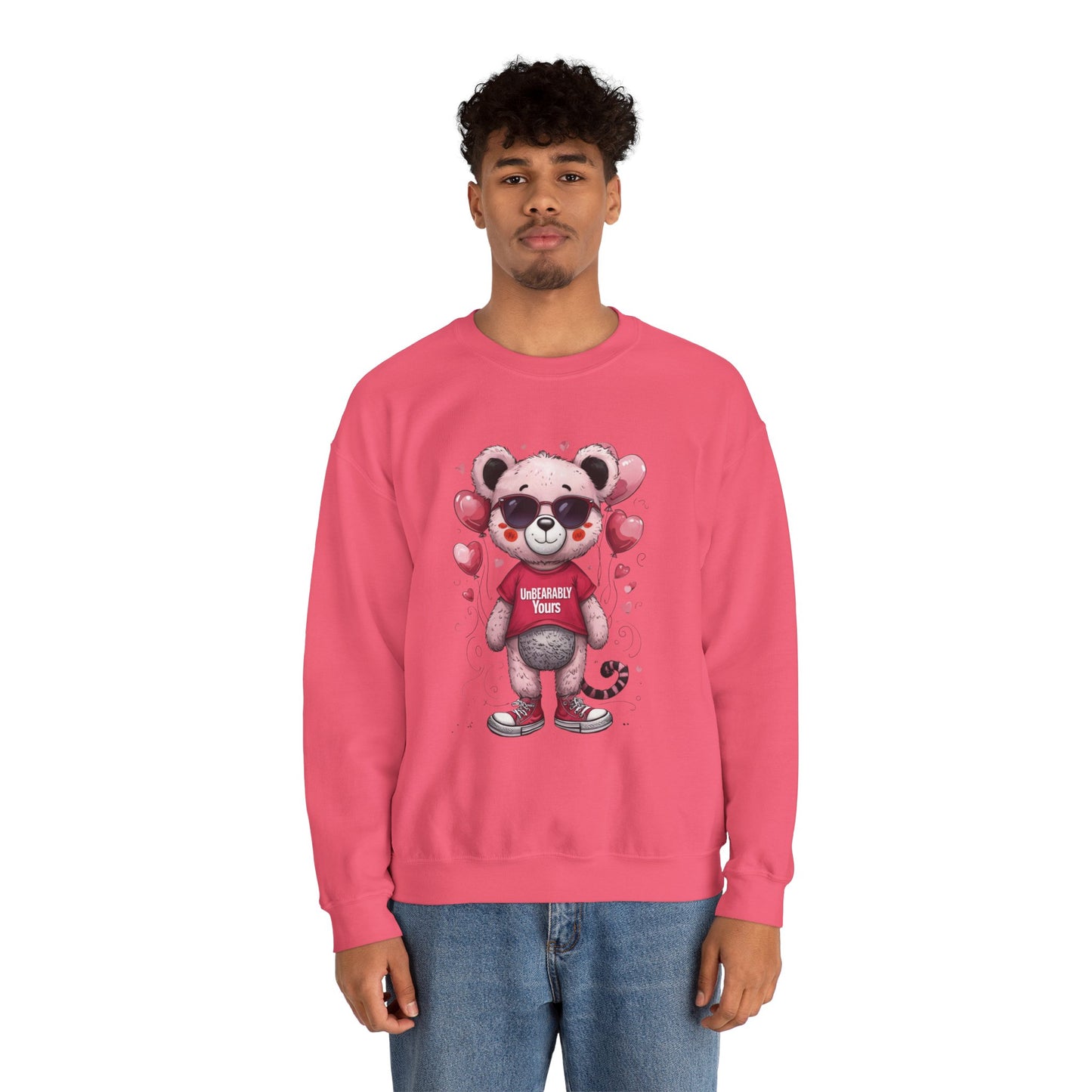 UnBEARably Yours Graphic Sweatshirt for Cozy Love Days