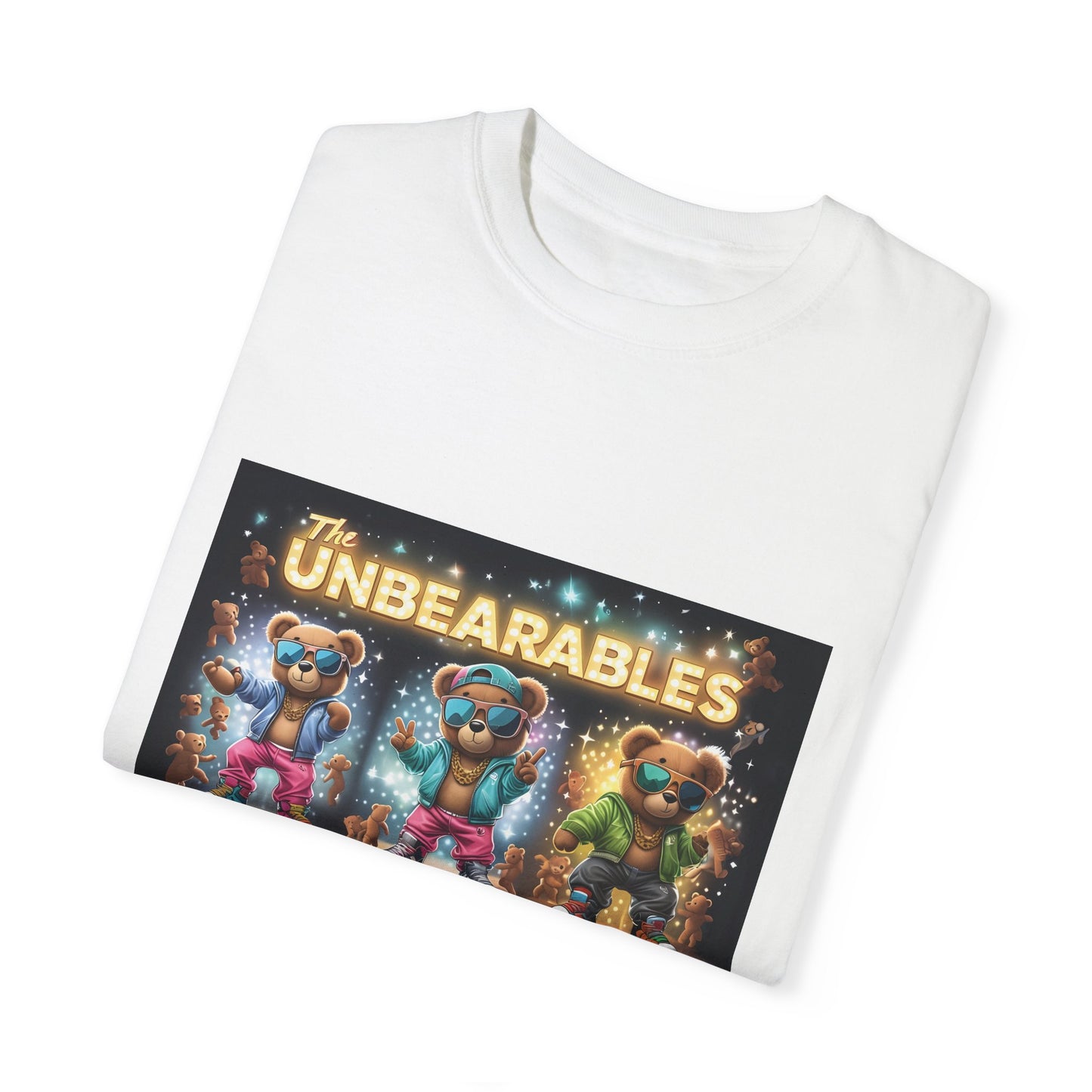 The Unbearables Graphic Unisex T-Shirt - Fun & Colorful Bear Design