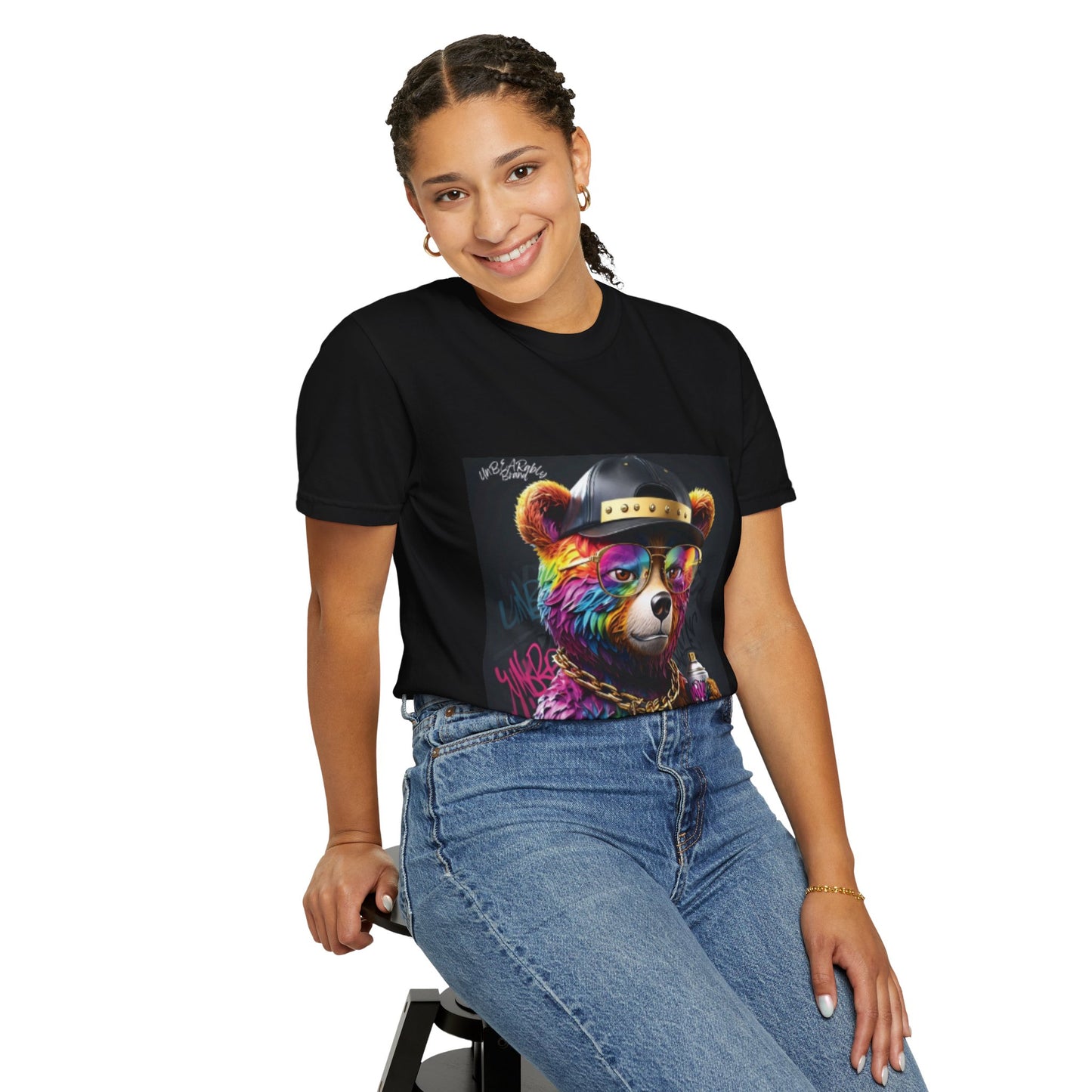 Vibrant Bear Graphic Unisex T-shirt - Urban Style