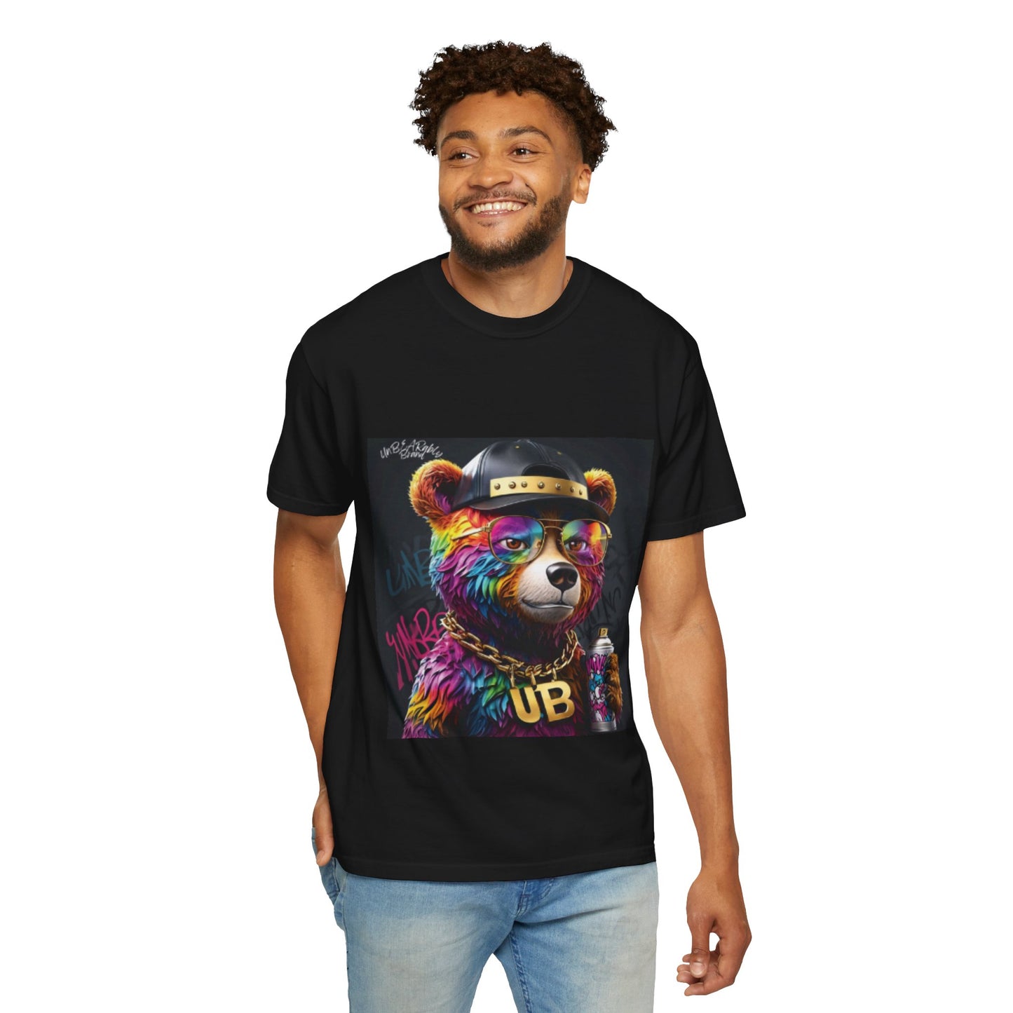 Vibrant Bear Graphic Unisex T-shirt - Urban Style