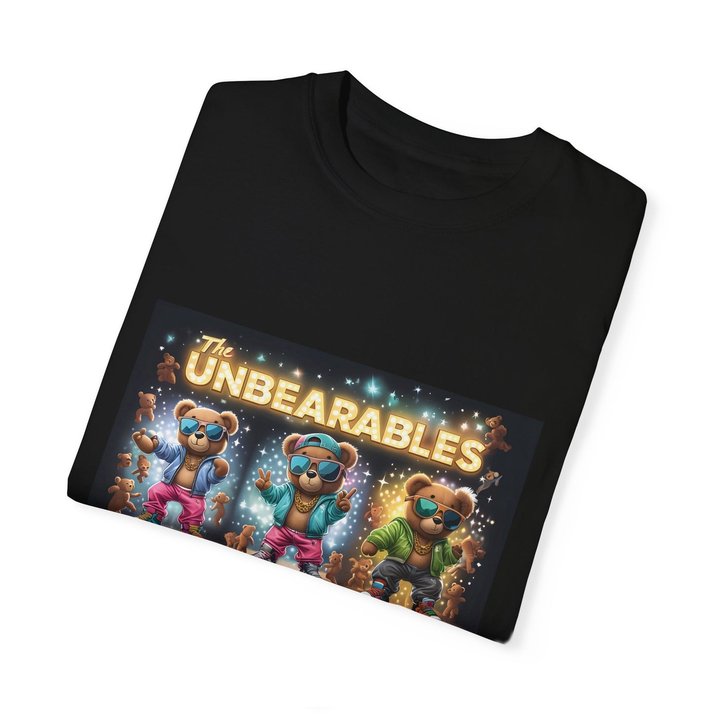 The Unbearables Graphic Unisex T-Shirt - Fun & Colorful Bear Design