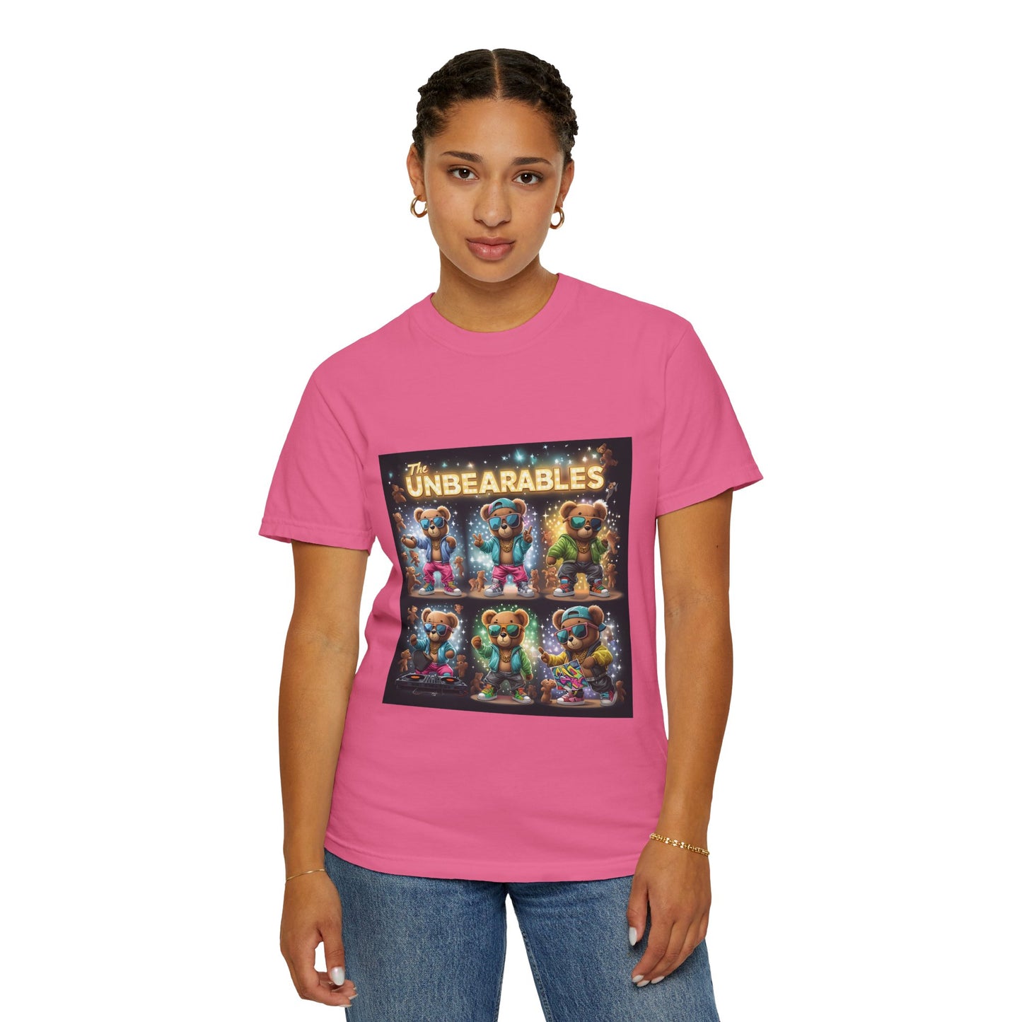 The Unbearables Graphic Unisex T-Shirt - Fun & Colorful Bear Design