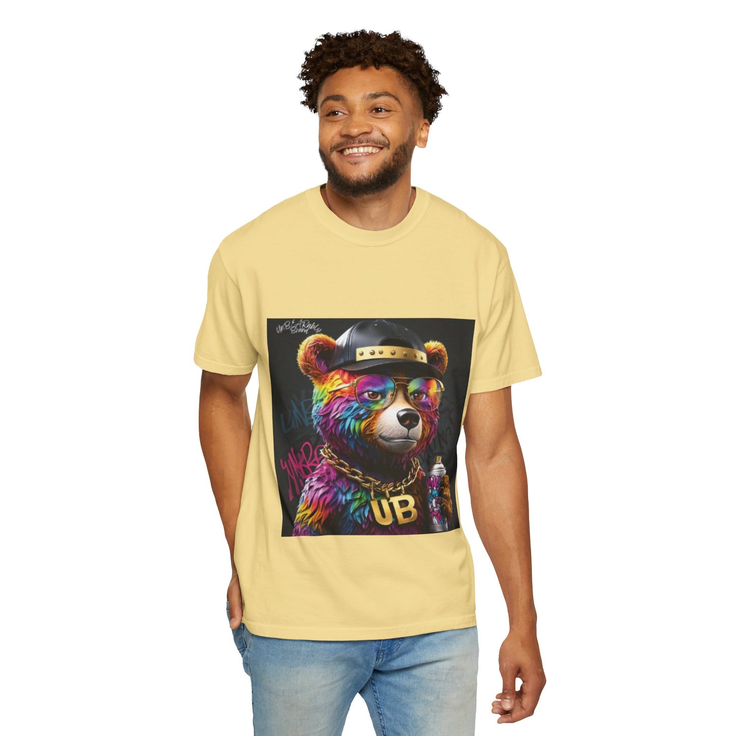 Vibrant Bear Graphic Unisex T-shirt - Urban Style