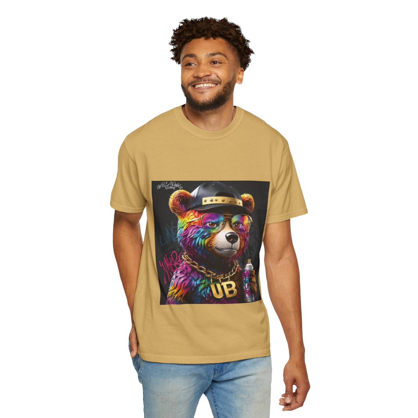 Vibrant Bear Graphic Unisex T-shirt - Urban Style