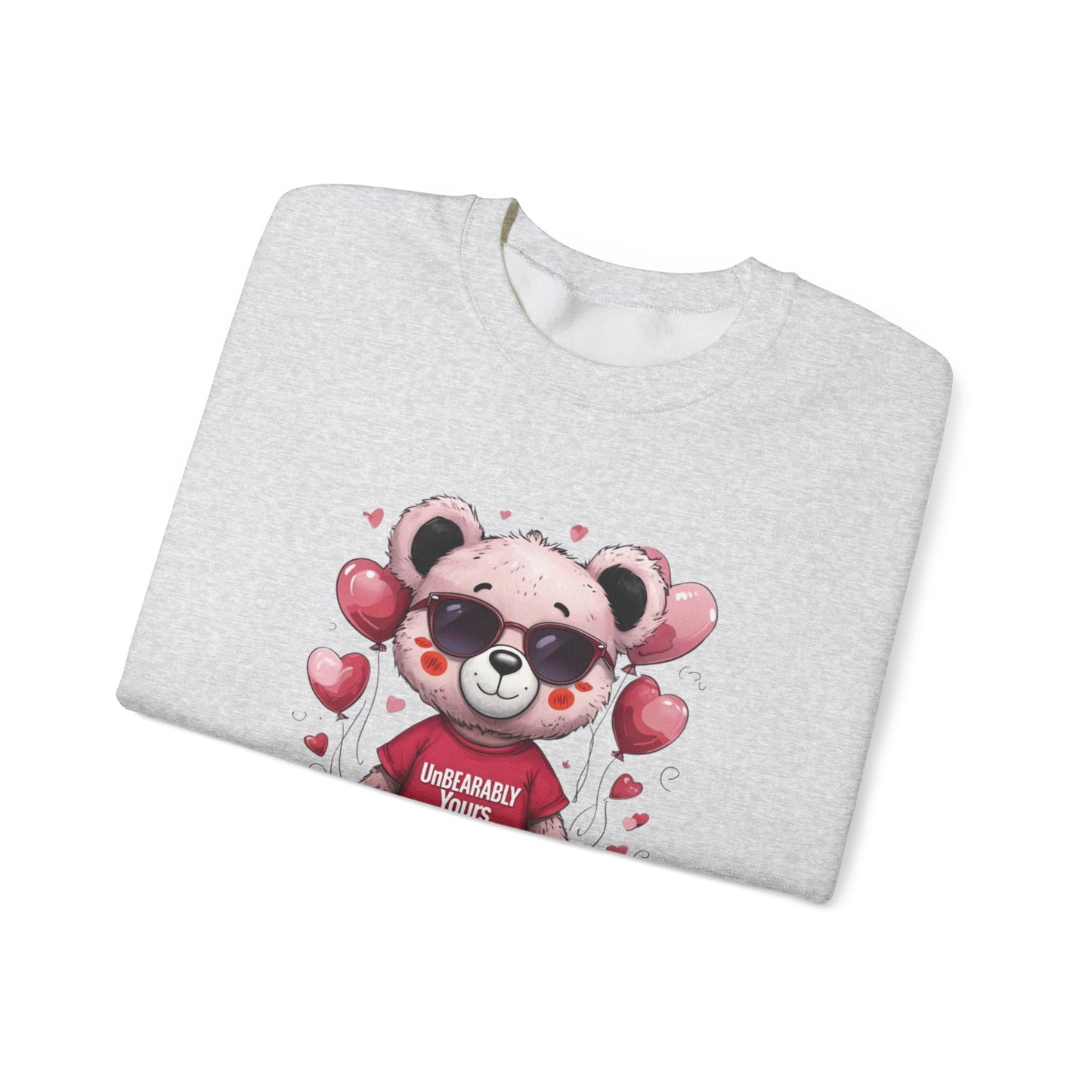 UnBEARably Yours Graphic Sweatshirt for Cozy Love Days