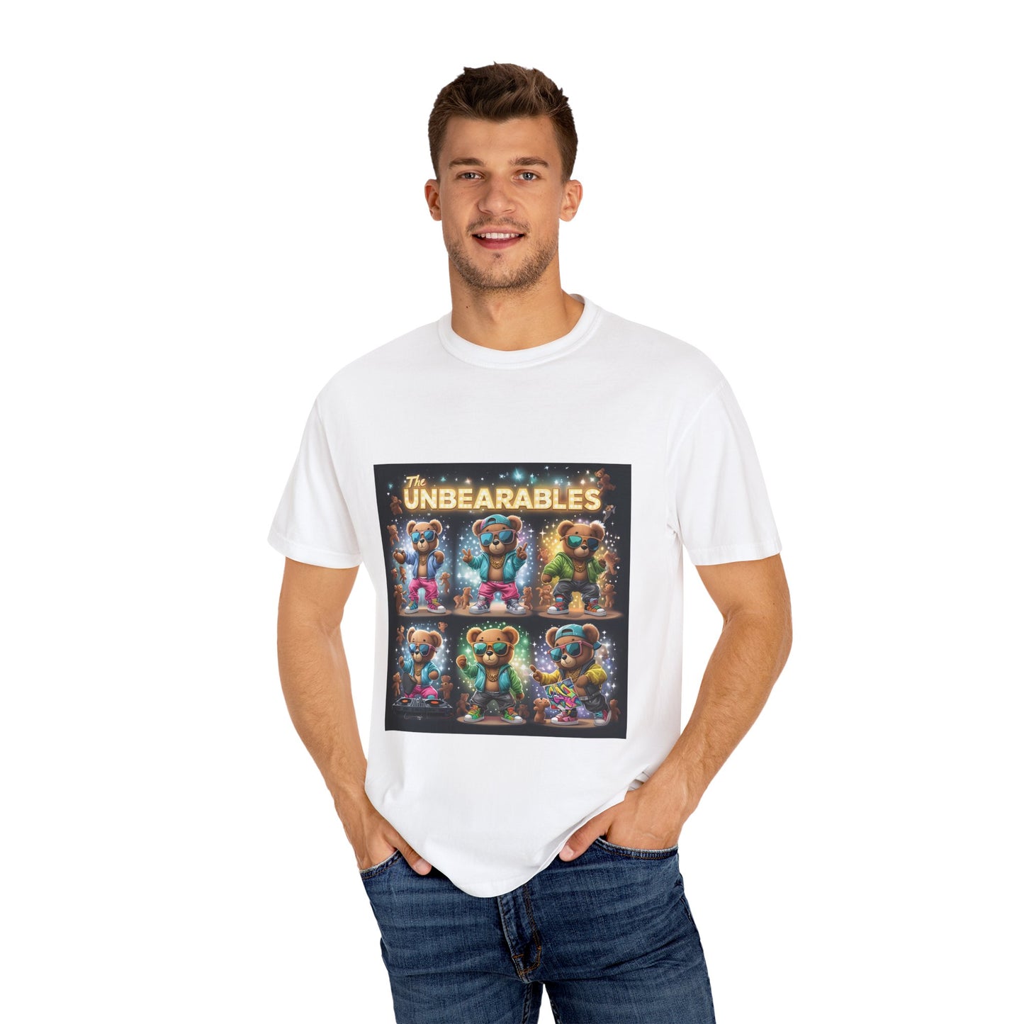 The Unbearables Graphic Unisex T-Shirt - Fun & Colorful Bear Design