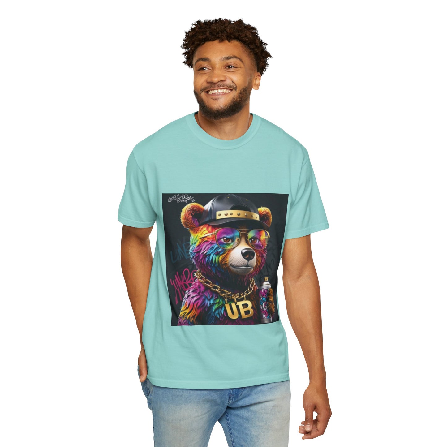 Vibrant Bear Graphic Unisex T-shirt - Urban Style