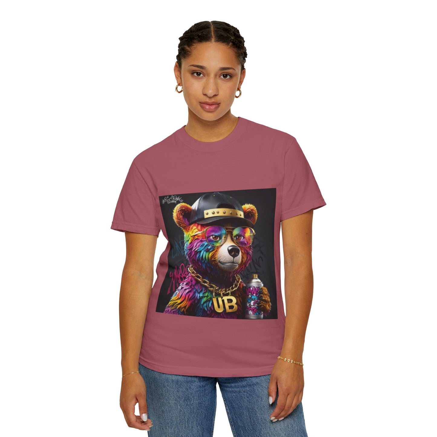 Vibrant Bear Graphic Unisex T-shirt - Urban Style