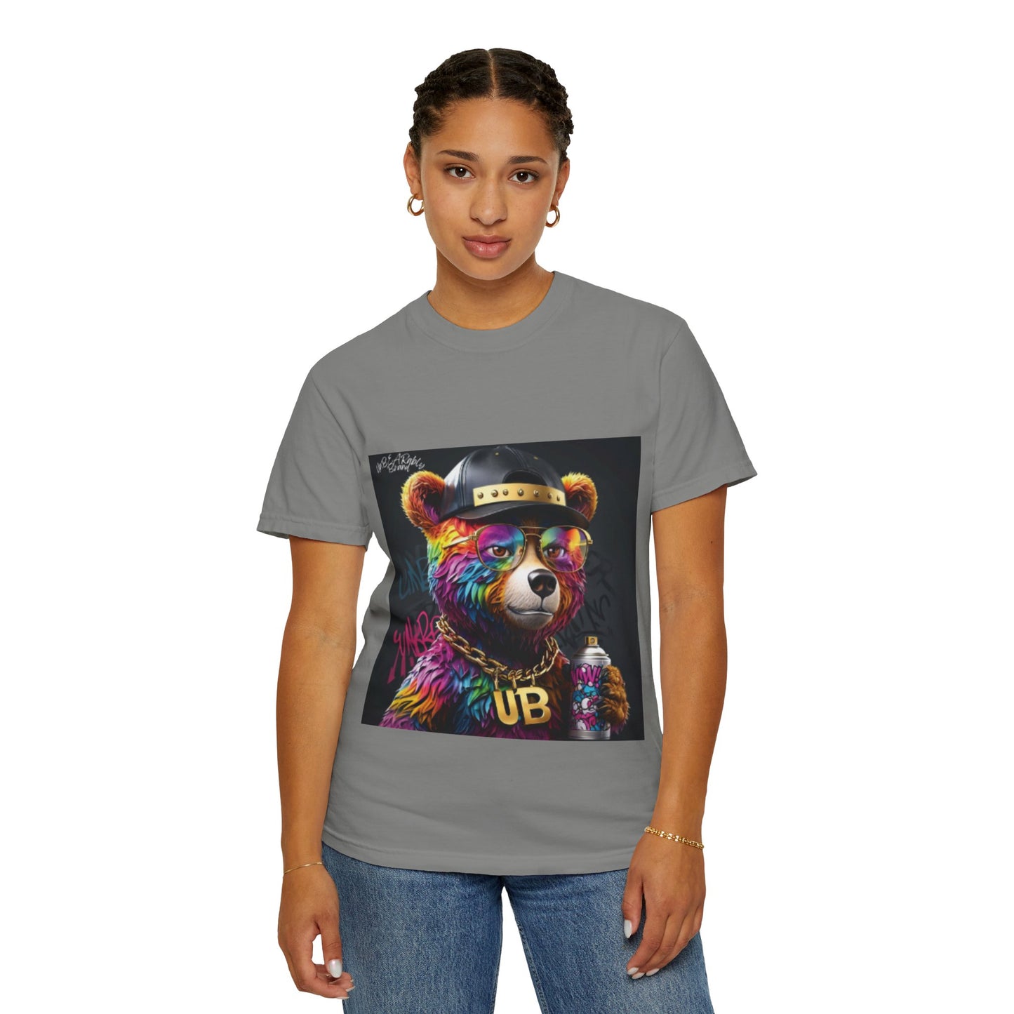 Vibrant Bear Graphic Unisex T-shirt - Urban Style