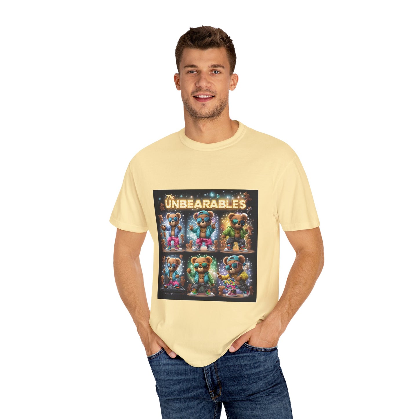 The Unbearables Graphic Unisex T-Shirt - Fun & Colorful Bear Design