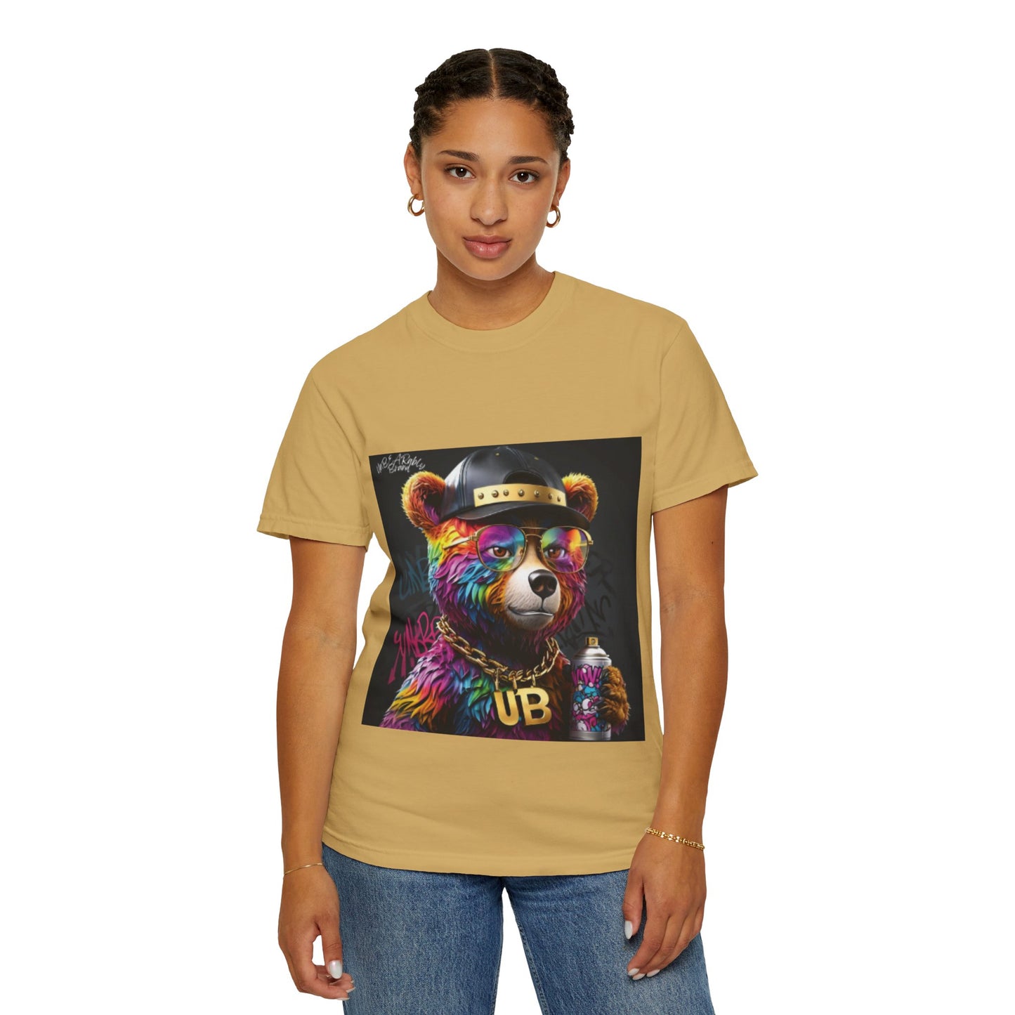 Vibrant Bear Graphic Unisex T-shirt - Urban Style