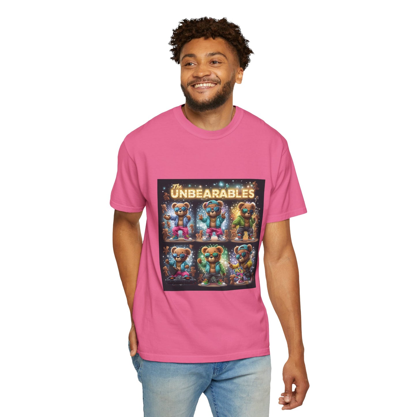 The Unbearables Graphic Unisex T-Shirt - Fun & Colorful Bear Design