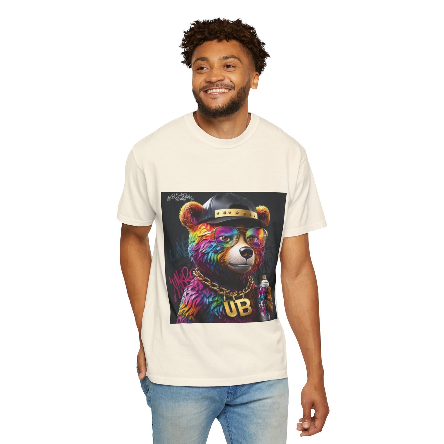 Vibrant Bear Graphic Unisex T-shirt - Urban Style